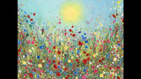 'Garden of Eden' limited-edition hand-embellished print by Yvonne Coomber